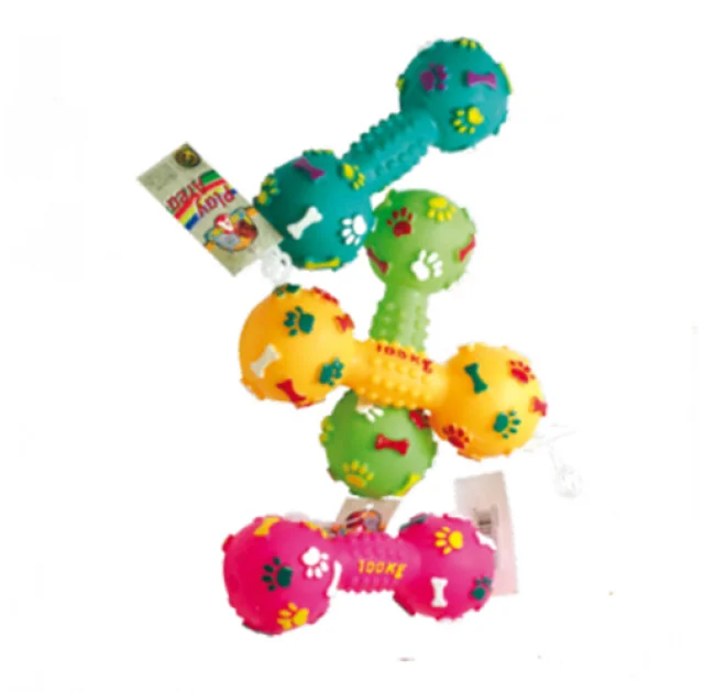 Игрушка Croci гантеля, для собак, латекс, 14.5 см, цена за 1 шт