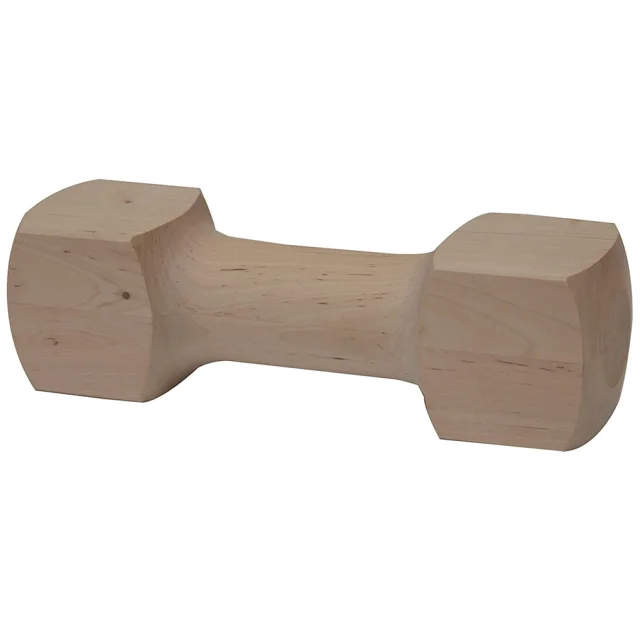 Игрушка Croci гантеля, для собак, дерево, 22×6.5×6.5 см