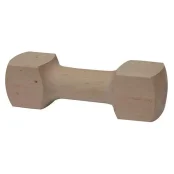 Игрушка Croci гантеля, для собак, дерево, 24×6.5×6.5 см