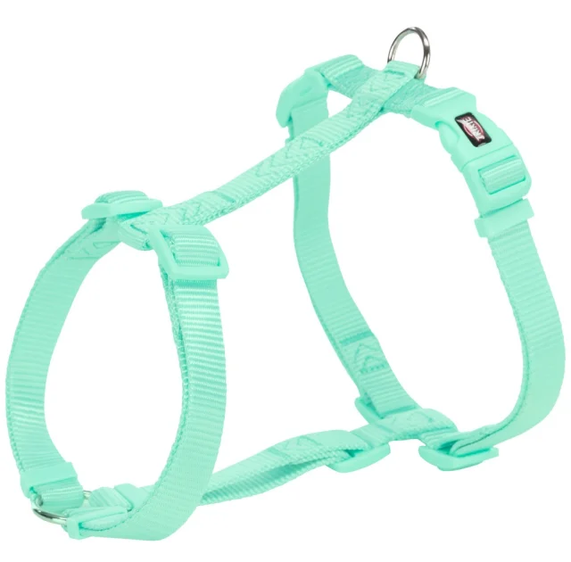 Шлея Trixie Premium H-Harness для собак, 52-75 см, 20 мм, размер M-L, мятный