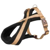 Шлея Trixie Premium Touring Harness для собак, 40-70 см, 20 мм, размер S-M, карамель