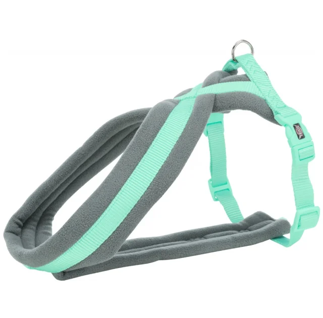 Шлея Trixie Premium Touring Harness для собак, 45-80 см, 25 мм, размер M, мятный