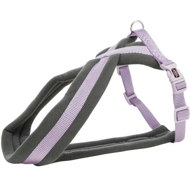 Шлея Trixie Premium Touring Harness для собак, 60-100 см, 25 мм, размер L, сиреневый