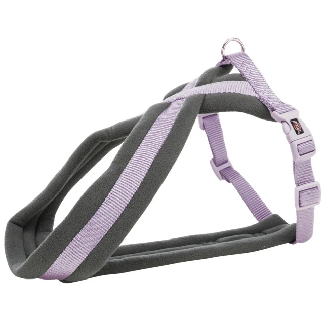 Шлея Trixie Premium Touring Harness для собак, 70-110 см, 25 мм, розмір L-XL, бузковий