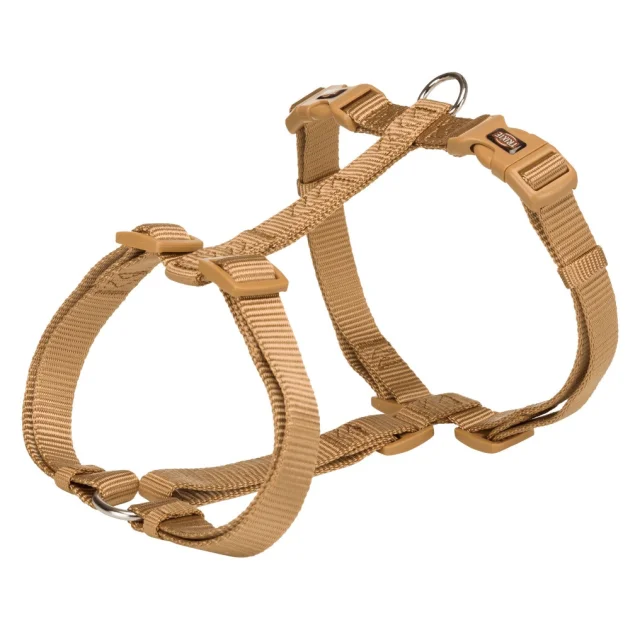 Шлея Trixie Premium H-Harness для собак, 20-32 см, 10 мм, розмір XXS-XS, карамель