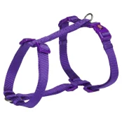 Шлея Trixie Premium H-Harness для собак, 20-32 см, 10 мм, размер XXS-XS, фиолетовый