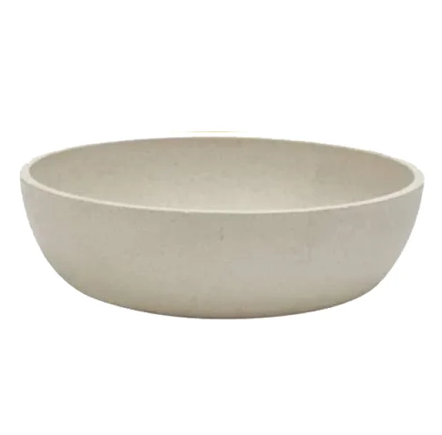 Миска Croci Bamboo для собак, бамбуковое волокно, белая, 1.6 л, 21 см