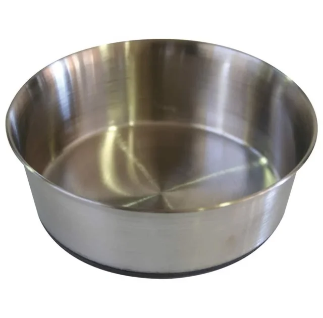 Миска Croci Heavy для собак, нержавіюча, 1 л, 16 см