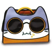 Рюкзак Croci Catmania Tomodachi для котів до 10 кг, оранжевий, 40×20×36 см