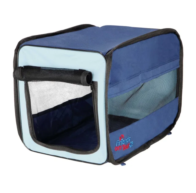 Сумка-переноска Trixie Soft Kennel Twister для кошек, синий, 50×52×76 см