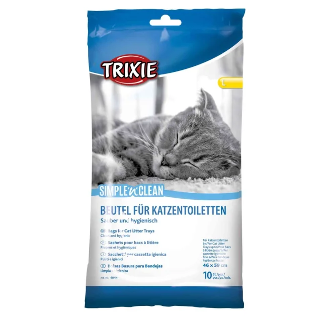 Пакет для кошачьего туалета Trixie Simple'n'Clean, 46×59 см, 10 шт