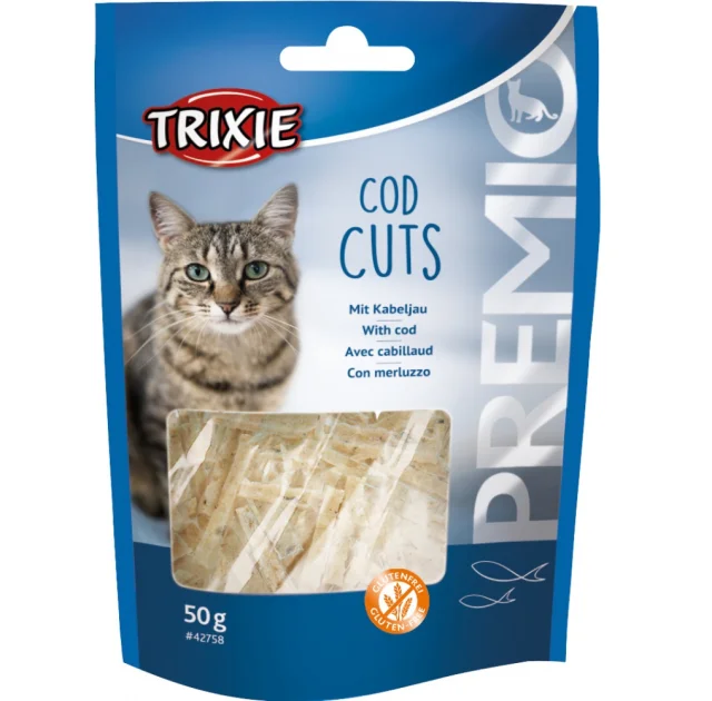 Лакомство Trixie Premio для кошек, треска, 50 г