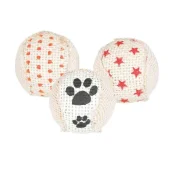 Игрушка Trixie для кошек, мяч, 5 см, 3 шт