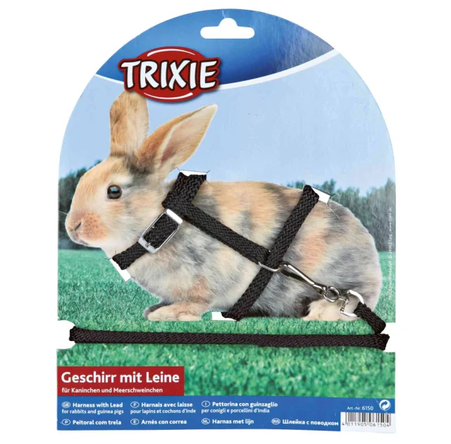 Повідець-шлея Trixie, для кроликів, 1.2 м