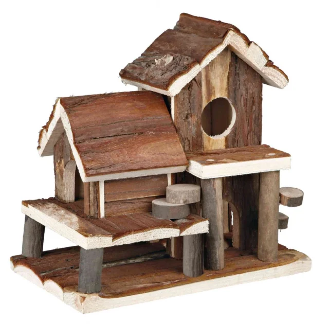 Домик 2-х этажный Trixie Birte house, для грызунов, 25×24×16 см