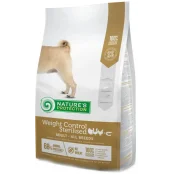 Сухий корм Nature's Protection Weight Control Sterilised Adult all breeds, для стерилізованих собак, 4 кг