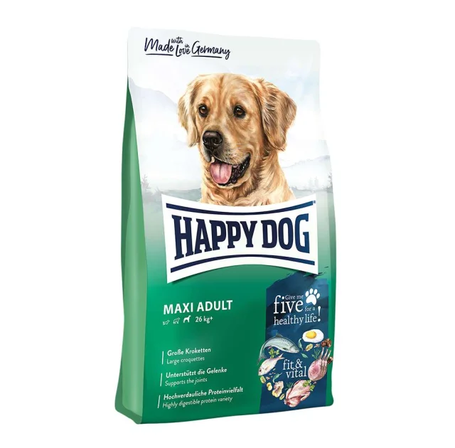 Сухий корм Happy Dog Fit & Well Maxi Adult для дорослих собак великих порід від 26 кг, 14 кг