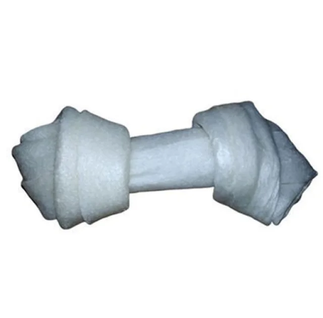 Кость вузлова Denta для собак, біла, 15 см