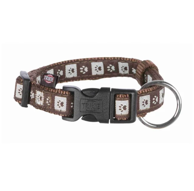 Нашийник Trixie Coffee, для собак, 40-65 см, 25 мм, коричневий