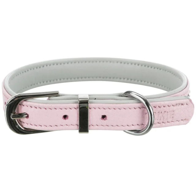 Ошейник Trixie Active Comfort XS-S, с камнями, для собак, 20-24 см, 12 мм, розовый