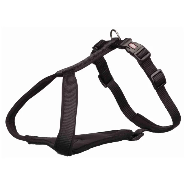 Шлея Trixie Premium Y-Harness для собак, 75-95 см, 25 мм, размер L, черный