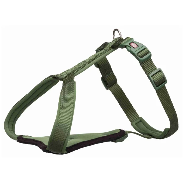 Шлея Trixie Premium Y-Harness для собак, 75-95 см, 25 мм, размер L, лесной