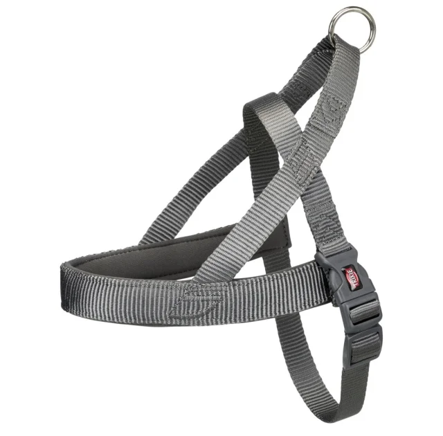 Шлея Trixie Premium Norwegian Harness для собак, 30-50 см, 25 мм, графит
