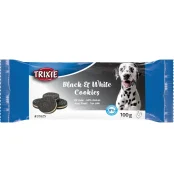 Лакомство Trixie Black & White для собак, печенье со вкусом курицы, 100 г, 4 шт