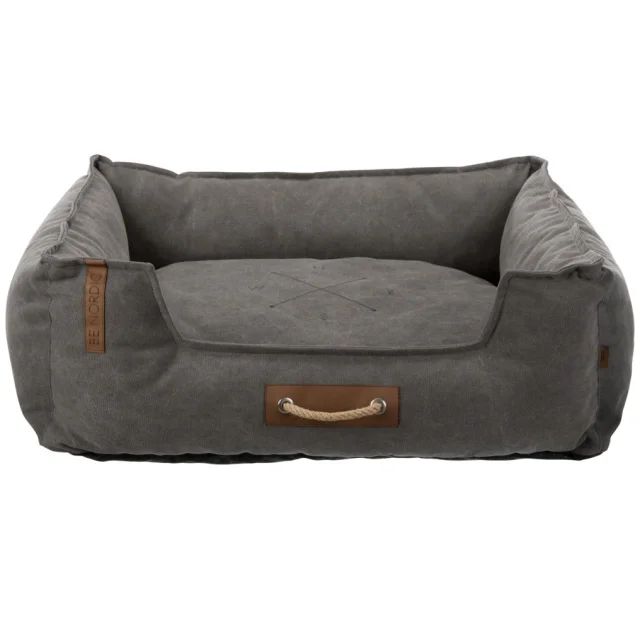 Лежак Trixie Be Nordic Bed Föhr для собак, серый, 80×60 см