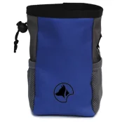Сумка Croci Hiking под лакомства, для собак, с карабином, синий, 800 мл, 10×18 см