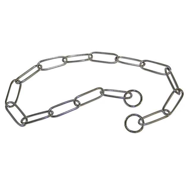 Ошейник-цепочка Croci Fursaver для собак, бережно для шерсти, 80 см×4 мм