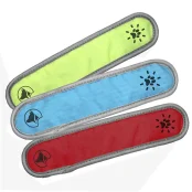 LED накладка на нашийник Croci Джокер, для собак, нейлон, кольори в асортименті, 4×16 см