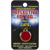 Брелок с адресником Coastal ID Tag, для кошек, красный