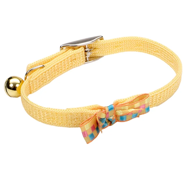 Безопасный ошейник Coastal Sassy для кошек, желтый, 1×25 см