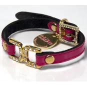 Ошейник Shiboo Candy Pink для собак, розовый, 1×30 см