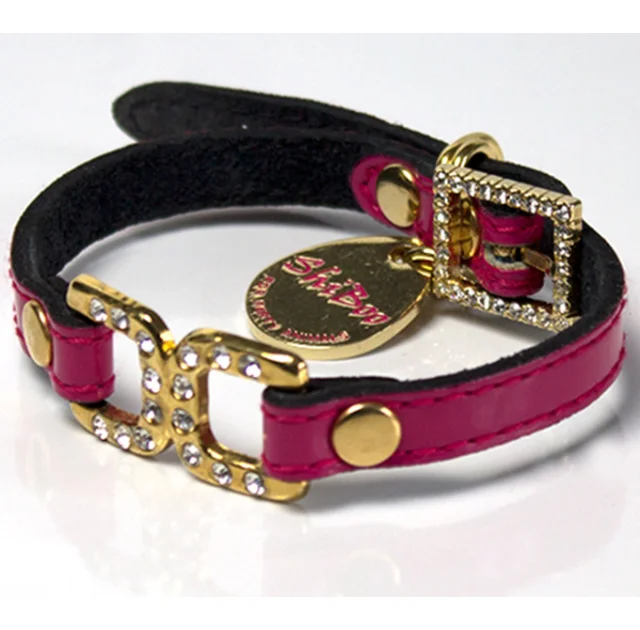 Ошейник Shiboo Candy Pink для собак, розовый, 1×30 см