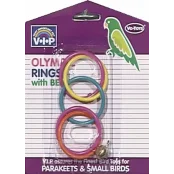 Іграшка Vo-Toys Olympic Rings для папуг, з дзвіночком