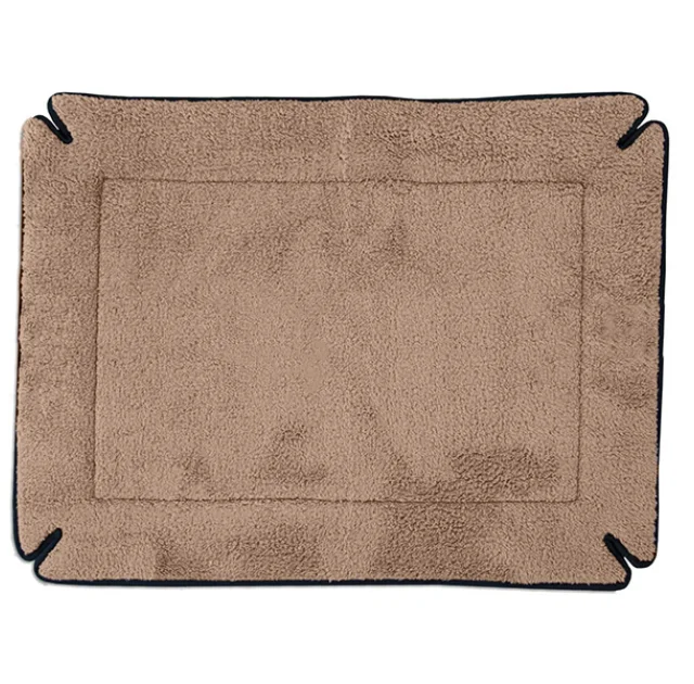 Подстилка согревающая в клетку K&H Self-Warming Crate Pad для собак, коричневый, 51×64 см