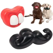 Игрушка Flamingo Toy Rubber Moustach, для собак