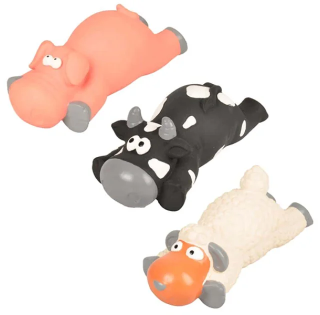 Игрушка Flamingo Sheep/Pig/Cow, для собак