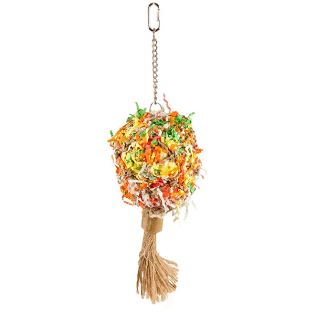 Іграшка Flamingo Papyr Parakeet Toy Bouquet, для папуг, 9 × 8 × 36 см