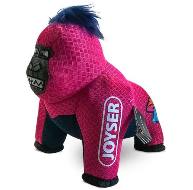 Игрушка Joyser Mightus Mighty Gorilla, горилла, для собак, розовый, 27 см