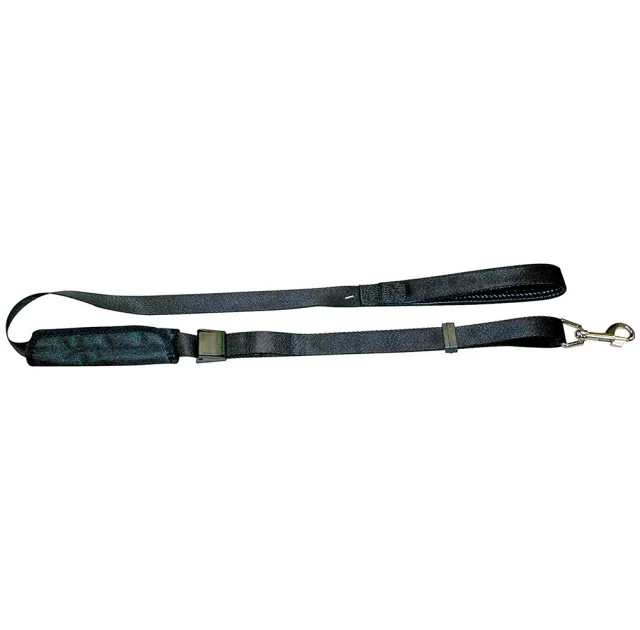 Поводок безопасности в машину Croci Nylon Safety Belt для собак, нейлон, черный, 2.5×150 см