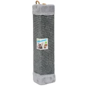 Кігтеточка кутова Пухнастики для котів, сірий, 50×10×10 см