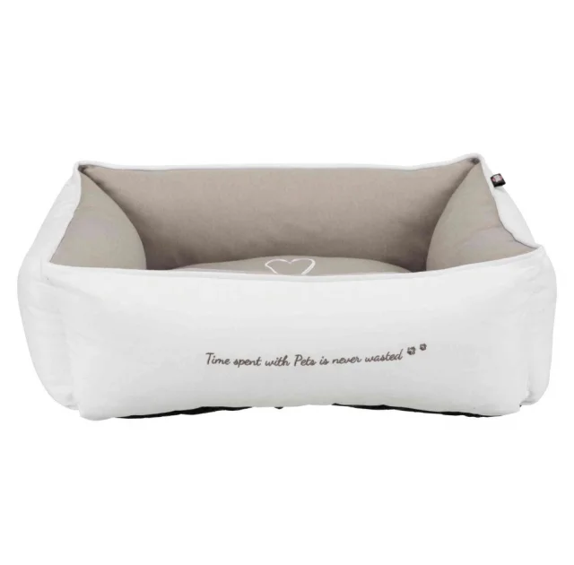 Лежак Trixie Pet's Home для собак, біло-коричневий, 60×50 см