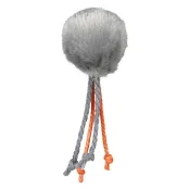 Игрушка Trixie мячик с веревками, для кошек, плюш, 4 см