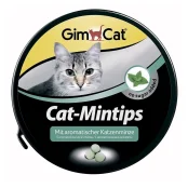 Лакомство GimCat Mint Tips в таблетках, для кошек, 330 шт
