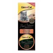 Лакомство GimCat Pate Deluxe паштет с мясом птицы, для кошек, 3×21 г