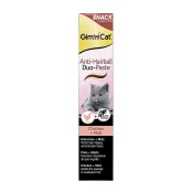 Паста GimCat Anti-Hairball Duo Paste Chicken + Malt, для виведення шерсті, для кішок, 50 г