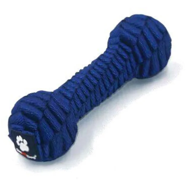 Игрушка GimDog Stretch гантель плетеная, для собак, 22.5 см